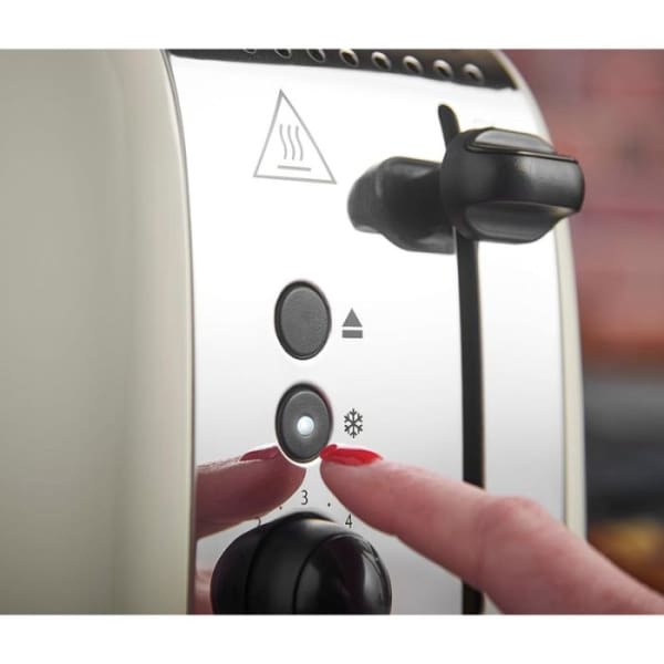 Grille Pain RUSSELL HOBBS 1670W Crème(26551-56) Grille Pain RUSSELL HOBBS 1670W Crème(26551-56)